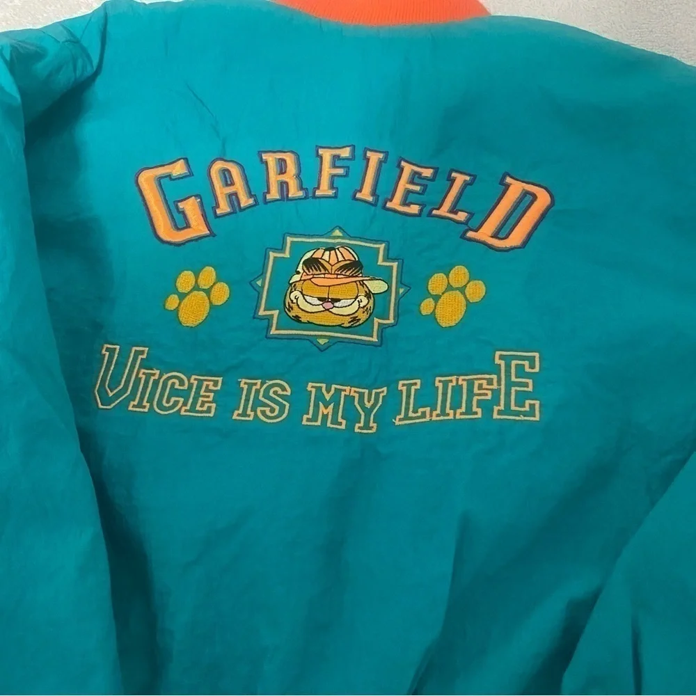 RARE Vintage 1978 United Feature Syndicate Garfield Kids Medium Jacket Rare EUC